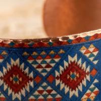 Kök Kilim Yörük Geniş Bakır Bileklik